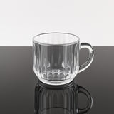 Unbreakable Transparent Plastic Tea Cups (Set Of 6 Pc)