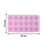18 Grid Star Shape Ice Cube Tray With Lid (1 Pc)