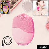 Rechargeable Sonic Silicone Face Cleansing Brush