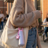 450 Ml Approx Cute Portable Water Bottle (1 Pc)
