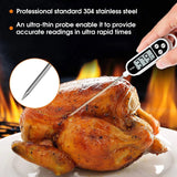 Digital Food Thermometer With Lcd Display (1 Pc)